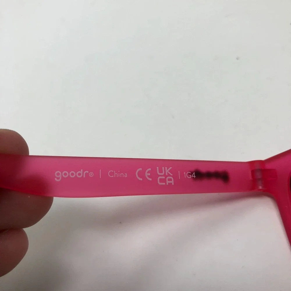 Goodr OG Flamingos On A Booze Cruise Sunglasses Pink Teal Reflective Mens Medium